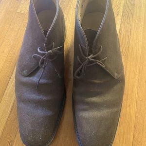 Salvatore Ferragamo Men’s Suede Boots